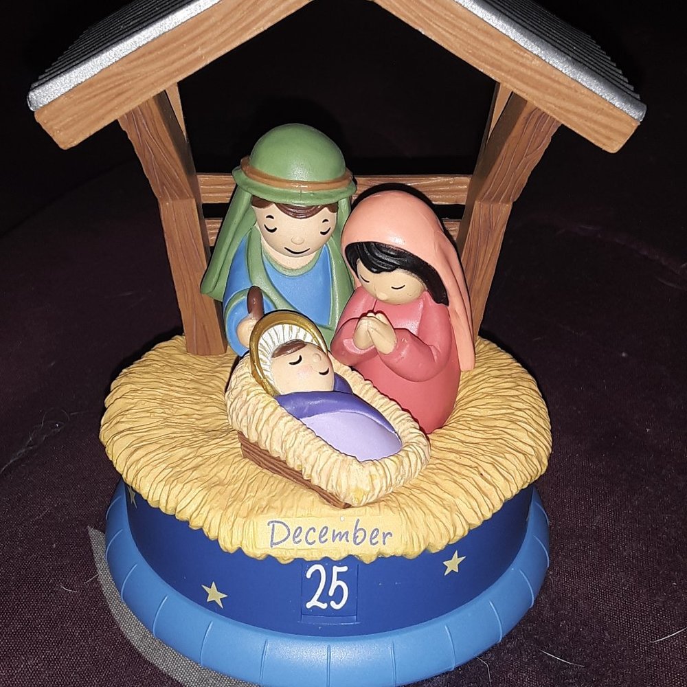 Hallmark Keepsake Ornament Nativity Light & Sound